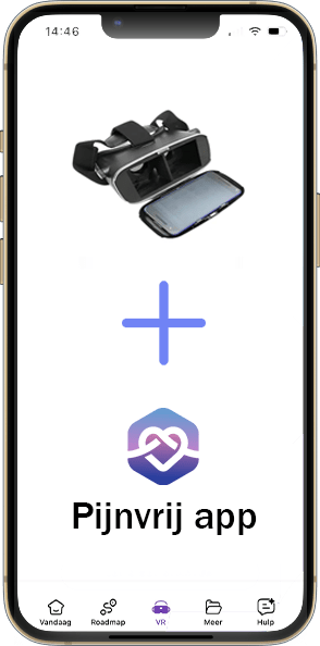 Interactive VR pain management exercises in Painfree app